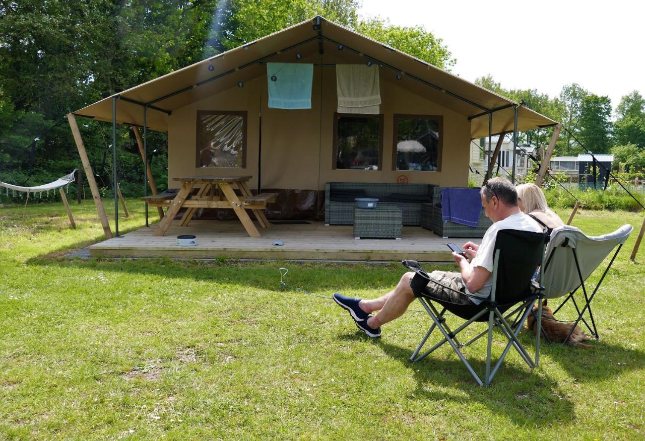 Safaritent Sarek, Wolvenspoor 10 Vledder エクステリア 写真